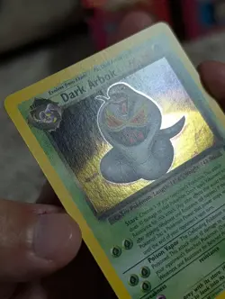 Pokemon TCG Dark Arbok Team Rocket Holo Unlimited Holo Rare 2/82 LP - Image 3