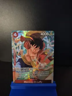Monkey D Luffy OP12-015 SR Alternate Art English One Piece Card Game - Image 2