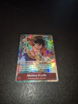 Monkey D Luffy OP12-015 SR Alternate Art English One Piece Card Game - Image 4