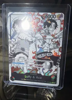 Bandai Luffy & Ace Leader ST30-001 Starter Deck Ex (GOD DECK) Opened Box Great! - Image 1