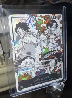 Bandai Luffy & Ace Leader ST30-001 Starter Deck Ex (GOD DECK) Opened Box Great! - Image 4