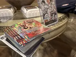 Bandai Luffy & Ace Leader ST30-001 Starter Deck Ex (GOD DECK) Opened Box Great! - Image 5