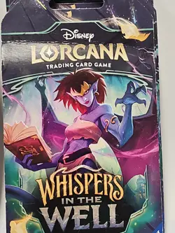 Disney Lorcana Whispers In The Well Sleeved Booster Packs Lot Of 25 New Sealed - Image 5