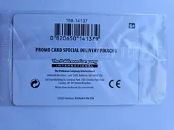 Pokemon TCG Pikachu Special Delivery Black Star Promo SWSH074 - Image 4