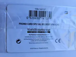 Pokemon TCG Pikachu Special Delivery Black Star Promo SWSH074 - Image 5