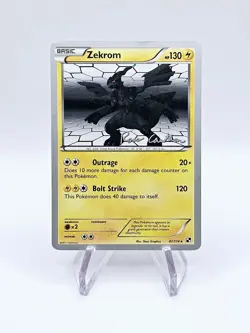 Zekrom 47/114 World Championship Ross Cawthon 2011 Rare Pokemon - Image 1