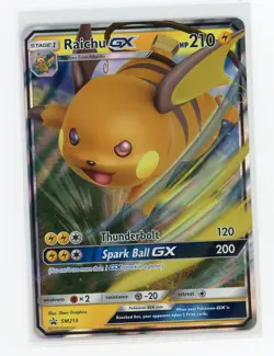 Pokemon TCG - Raichu GX SM213 - Sun & Moon Promos - Full Art - Image 1
