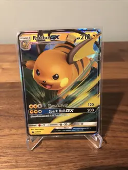 Raichu GX Black Star Promo - SM213 Sun & Moon Promos - Pokemon TCG - Mint/NM - Image 1