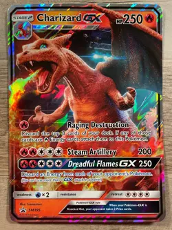 Pokemon TCG Charizard GX SM Black Star Promo SM195 Promo - Image 1