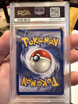 1999 Pokemon TCG Jolteon 4/64 Jungle Holo Rare 1st Edition PSA 5 - Image 2