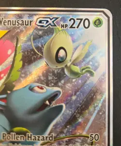 Pokemon Celebi & Venusaur GX SM167 SM Promo TAG TEAM - Image 3