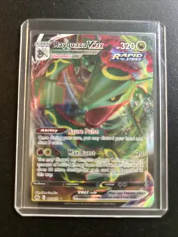 Rayquaza VMAX 102/159 SWSH: Rapid Strike Crown Zenith Holo Pokemon - Image 1