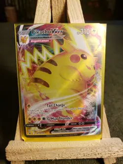 NM Pokemon Pikachu VMAX SWSH286 Black Star Promo Card - Image 1