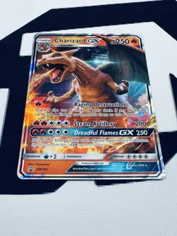 Pokemon TCG Charizard GX SM195 SM Sun & Moon Black Star Promo - Image 4