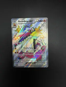 Skeledirge ex 081 Promo Full Art Shiny Paldean Fates Pokemon TCG NM/MINT - Image 2