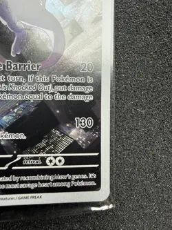 Pokemon Mewtwo SVP 052 Black Star Promo SEALED 151 UPC Full Art - Image 2