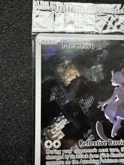 Pokemon Mewtwo SVP 052 Black Star Promo SEALED 151 UPC Full Art - Image 4
