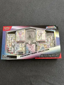 Pokemon TCG: Prismatic Evolutions Premium Figure Collection Umbreon Espeon ex - Image 1