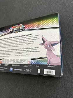 Pokemon TCG: Prismatic Evolutions Premium Figure Collection Umbreon Espeon ex - Image 5