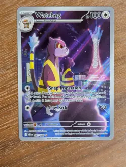 Pokemon TCG Watchdog IR 097/086 Chaos Rising Full Art, NM US seller - Image 1