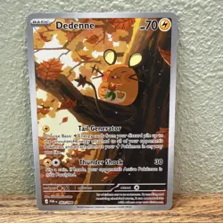 Pokemon TCG Dedenne 93/88 Perfect Order Illustration Rare Near Mint - Image 1