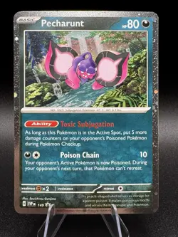 🔥Pokemon TCG-Pecharunt-SVP 149-Shrouded Fable-Black Star Promo-Holo-M/NM!🔥 - Image 1