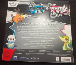 NEW SEALED POKEMON TCG SCARLET VIOLET BLACK BOLT WHITE FLARE POSTER COLLECTION - Image 1