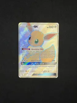 Eevee GX - SM242 NM Sun & Moon Promo Holo Promo Pokemon - Image 1