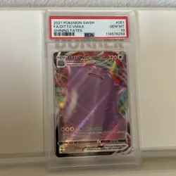 The Pokemon Company Ditto VMAX 051/072 Shining Fates FA Holo ENG PSA 10 - Image 1