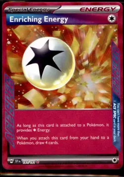 Pokemon TCG - Enriching Energy ACE SPEC Rare SV08: Surging Sparks 191/191 NM - Image 1
