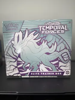 Pokemon TCG Scarlet & Violet Temporal Forces Elite Trainer Box Walking Wake - Image 1
