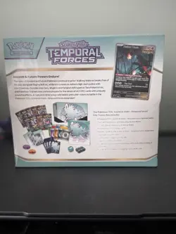 Pokemon TCG Scarlet & Violet Temporal Forces Elite Trainer Box Walking Wake - Image 4