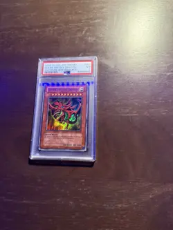 Konami Slifer The Sky Dragon Ultra Rare GBI-001 Limited Edition PSA 7 Yu-Gi-Oh! - Image 1