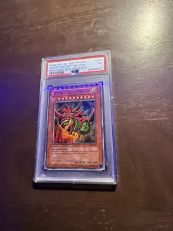 Konami Slifer The Sky Dragon Ultra Rare GBI-001 Limited Edition PSA 7 Yu-Gi-Oh! - Image 2