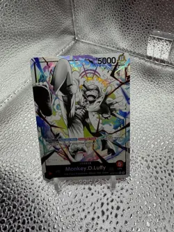 One Piece TCG EN Monkey D. Luffy ST21-001 Leader Parallel Alt Art Gear 5 Starter - Image 1