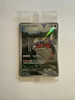 Koraidon 014 Sv: Scarlet & Violet Promo Cards Holo Sealed - Image 1