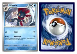Sneasel Lot 10 Pokemon Cards Scarlett Violet 13 Weavile Deck Building TCG Set - Image 3