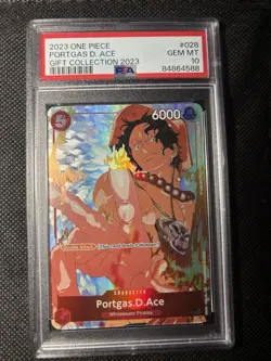Portgas.D.Ace (Gift Collection 2023) P-028 One Piece Promotion Cards Foil - Image 1