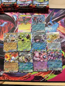 Mega Dragalge ex + N's Zoroark ex Lot (10) Holo EX Cards Chaos Rising EN - Image 1