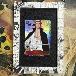 One Piece Card Shanks OP01-120 SEC Comic Parallel Manga Alt Art Japanese - Image 1