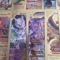 Pokemon Vmax V Vstar Gold Fan Art 12 cards Lot🖼NM - Image 4