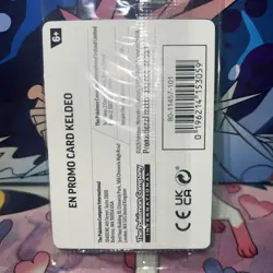 Pokemon Keldeo Chaos Rising Stamped Cosmos Holo Promo Card Sealed NM 019/086 - Image 5
