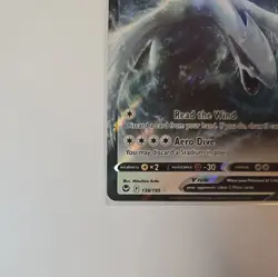 Pokemon Lugia v TCG 138/195 Sword & Shield Silver Tempest Holo Card - NM! - Image 4