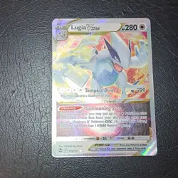 Pokemon Lugia VSTAR 139/195 Silver Tempest Ultra Rare Holo Vstar 280 HP Card - Image 1