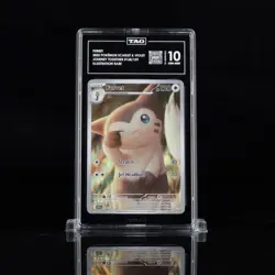 Furret 2025 Pokemon Scarlet & Violet #168/159 Illustration Rare TAG 10 Gem Mint - Image 1