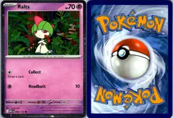 Ralts (Cosmos Holo) 058/132 Miscellaneous Cards & Products Pokemon TCG Holo C NM - Image 3