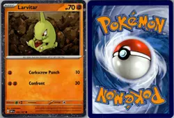 Larvitar 105/197 Miscellaneous Cards & Products Pokemon TCG Holo C NM - Image 3