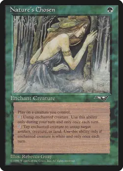 MTG Nature's Chosen Alliances Uncommon NM - Image 1