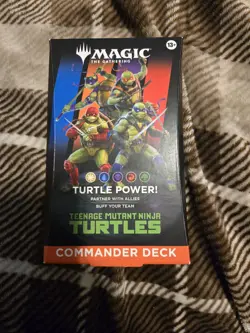 NEW! Deck "Turtle Power" Teenage Mutant Ninja Turtles TMT MTG SEALED! - Image 1