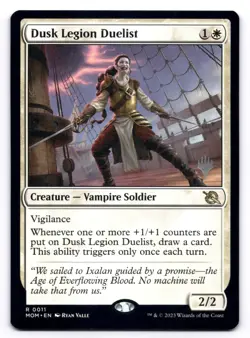 Dusk Legion Duelist NM March of the Machine Promo 0011 MTG Regular - Image 1
